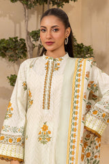 3-PC Unstitched Digital Printed Lawn By Zellbury | 0759