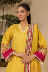 3-PC Unstitched Digital Printed Lawn By Zellbury | 0763