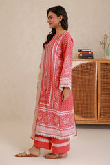 3-PC Unstitched Digital Printed Lawn By Zellbury | 0823