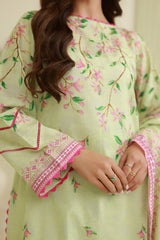 3-PC Unstitched Digital Printed Lawn By Zellbury | 0884