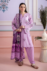 3-PC Unstitched Digital Printed Lawn By Zellbury | 0887