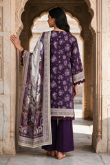 3 Piece Khaddar Suit Shirt Shalwar Dupatta By Zellbury