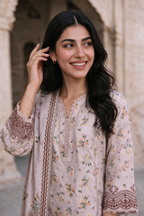 3 Piece Khaddar Suit Shirt Shalwar Dupatta By Zellbury