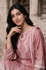 3 Piece Khaddar Suit Shirt Shalwar Dupatta By Zellbury