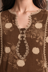3 Piece Khaddar Suit Shirt Shalwar Dupatta By Zellbury