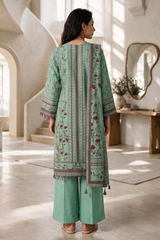3 Piece Khaddar Suit Shirt Shalwar Dupatta By Zellbury