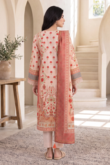 3 Piece Khaddar Suit Shirt Shalwar Dupatta By Zellbury