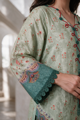 3 Piece Khaddar Suit Shirt Shalwar Dupatta By Zellbury