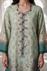 3 Piece Khaddar Suit Shirt Shalwar Dupatta By Zellbury