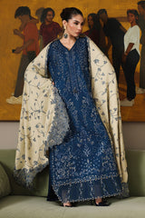 3Pc Embroidered Unstitched Suit Marina By Nureh