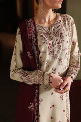 3Pc Embroidered Unstitched Suit Marina By Nureh