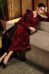 3Pc Embroidered Unstitched Suit Marina By Nureh