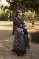 3-PC Unstitched Embroidered Digital Printed Lawn Ayzel by Afrozeh | Aziel