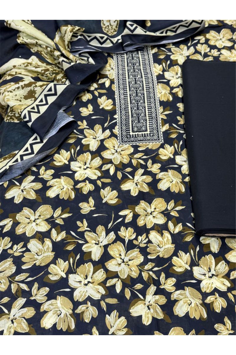 3-PC Unstitched Printed Lawn Collection