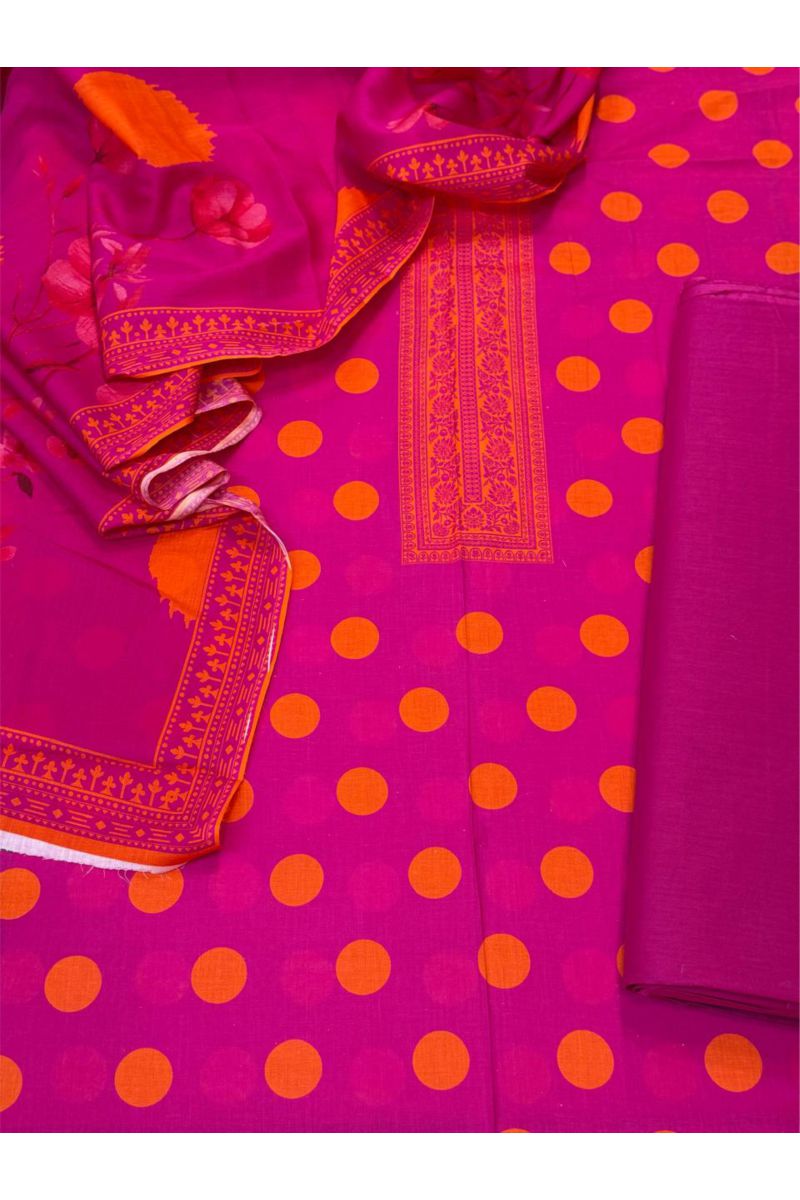 3-PC Unstitched Printed Lawn Collection