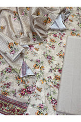 3-PC Unstitched Printed Lawn Collection
