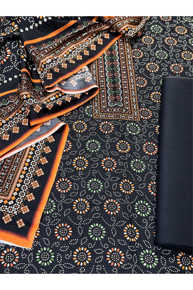 3-PC Unstitched Printed Lawn Collection
