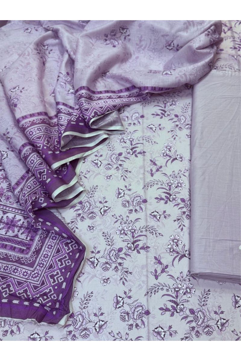 3-PC Unstitched Printed Lawn Collection