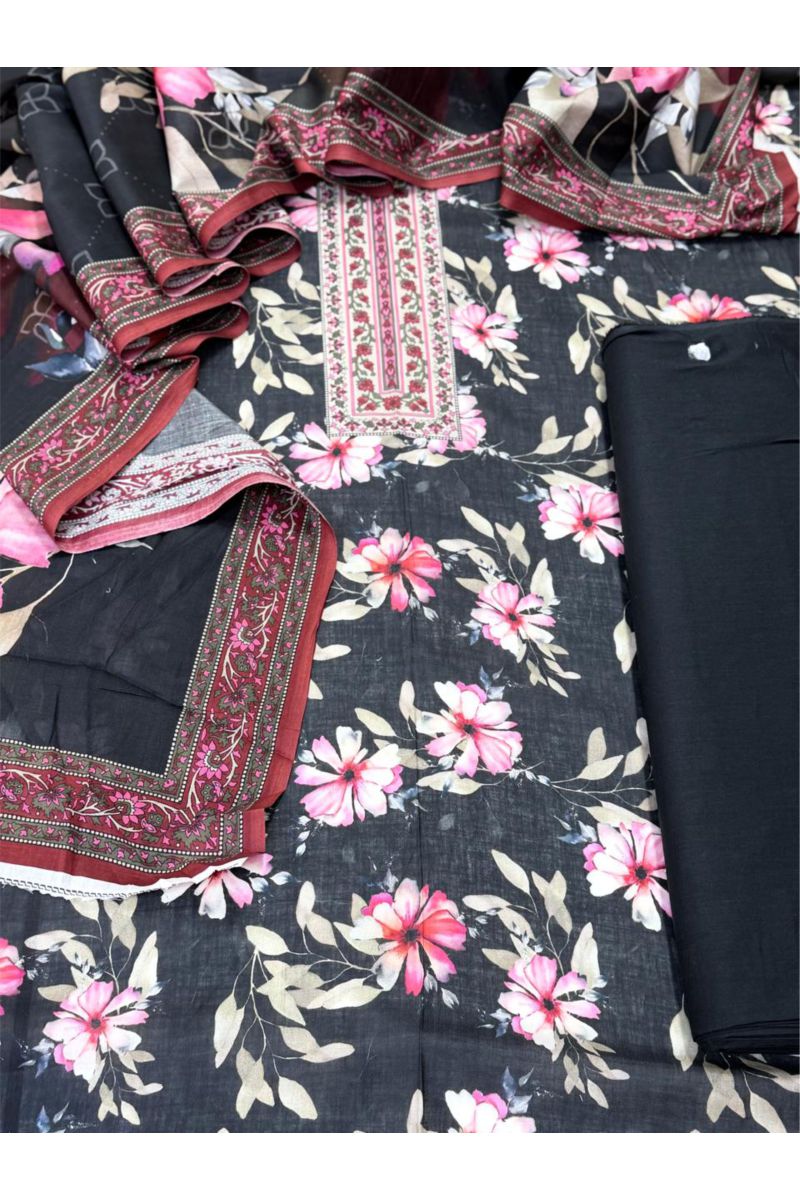 3-PC Unstitched Printed Lawn Collection