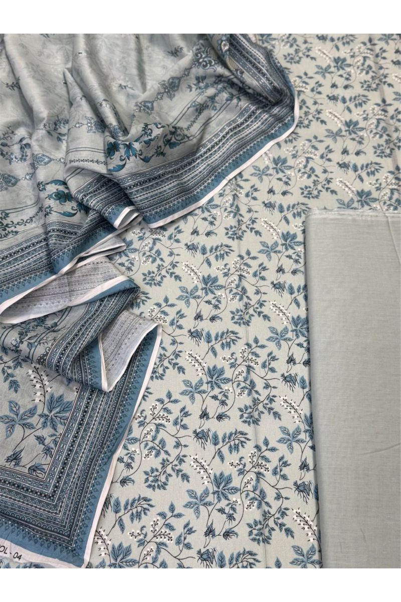 3-PC Unstitched Printed Lawn Collection