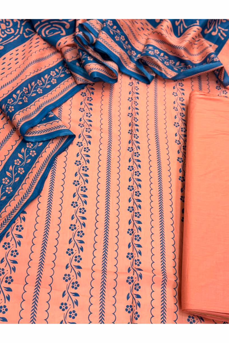 3-PC Unstitched Printed Lawn Collection