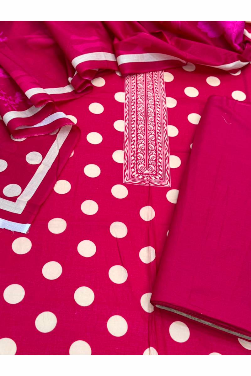 3-PC Unstitched Printed Lawn Collection