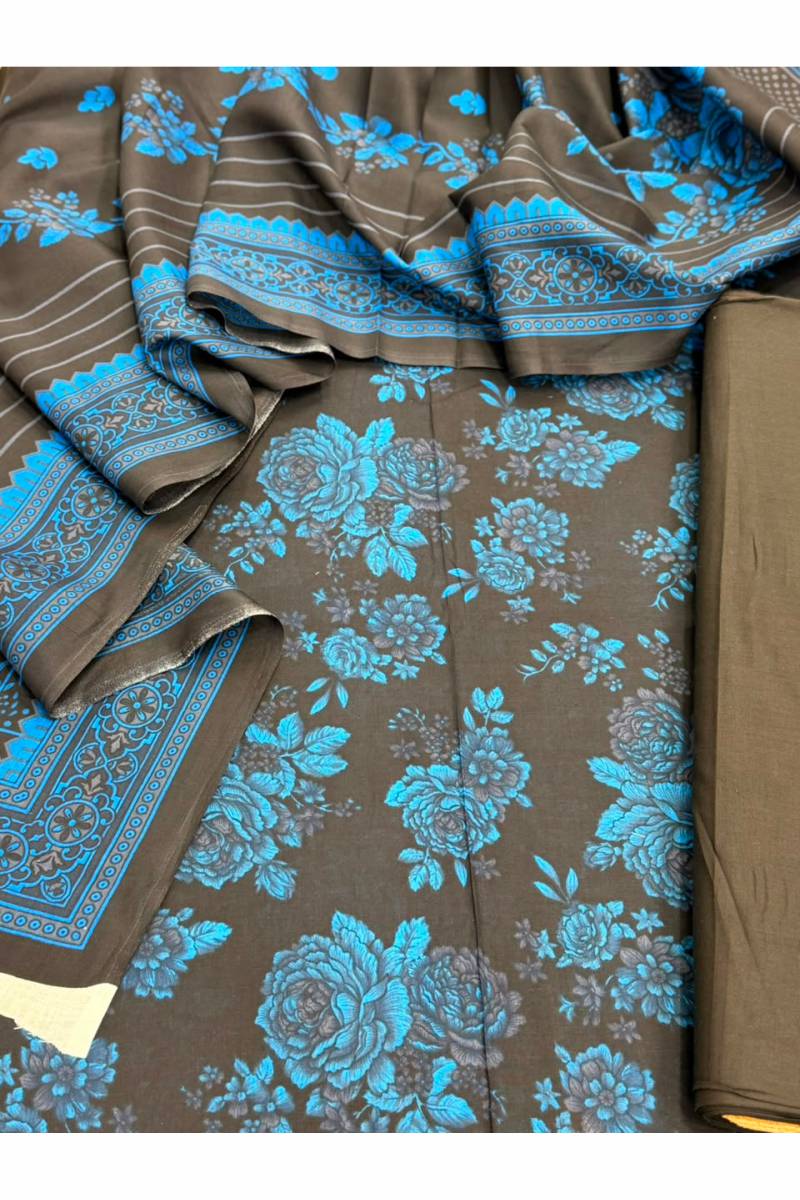 3-PC Unstitched Printed Lawn Collection