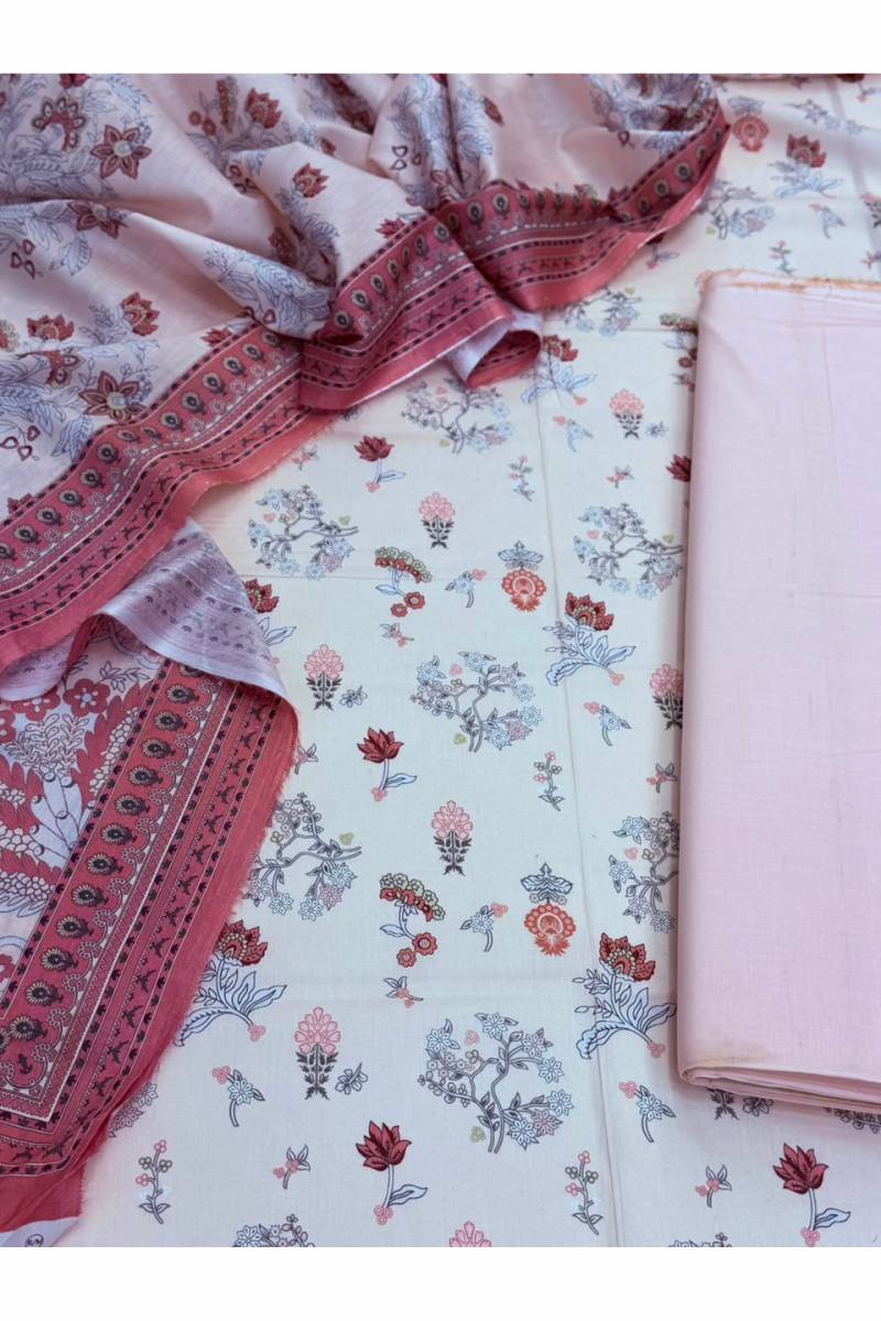 3-PC Unstitched Printed Lawn Collection