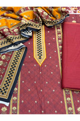 3-PC Unstitched Printed Lawn Collection