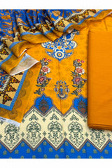 3-PC Unstitched Printed Lawn Collection