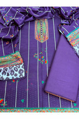 3-PC Unstitched Printed Lawn Collection