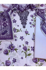 3-PC Unstitched Printed Lawn Collection