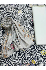 3-PC Unstitched Printed Lawn Collection