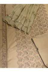 3-PC Unstitched Lawn Embroidery Collection