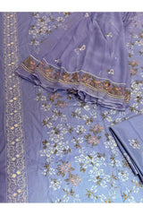 3-PC Unstitched Lawn Embroidery Collection