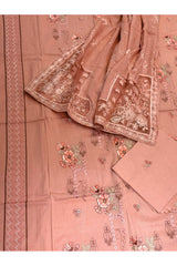3-PC Unstitched Lawn Embroidery Collection