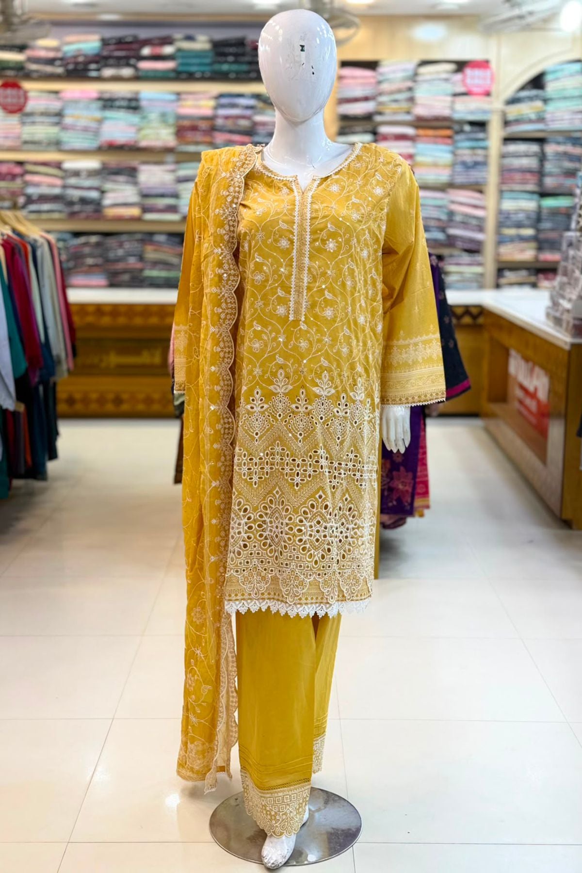 3pc Embroidered fancy collection