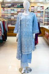 3pc Embroidered fancy collection