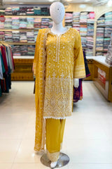 3pc Embroidered fancy collection