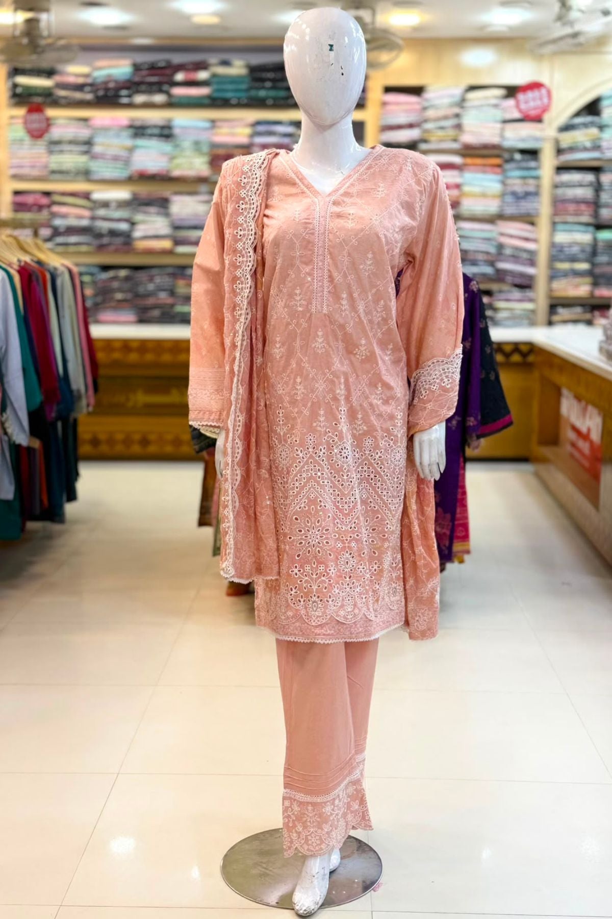 3pc Embroidered fancy collection