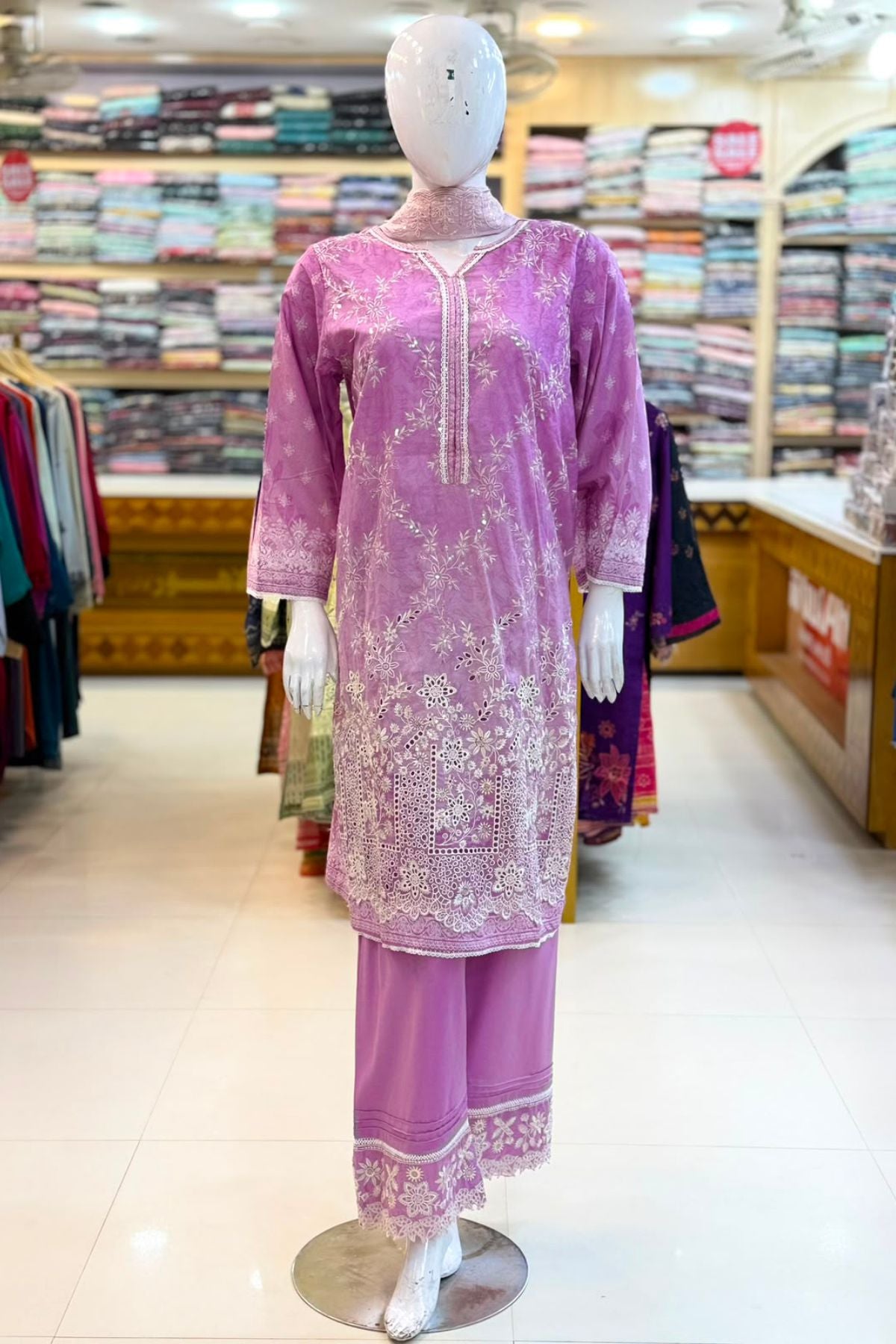 3pc Embroidered fancy collection