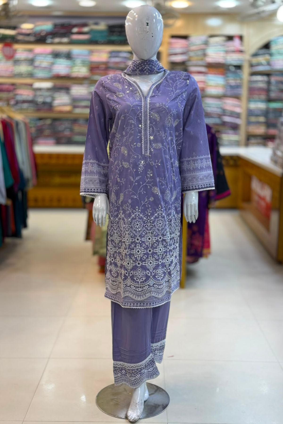 3pc Embroidered fancy collection