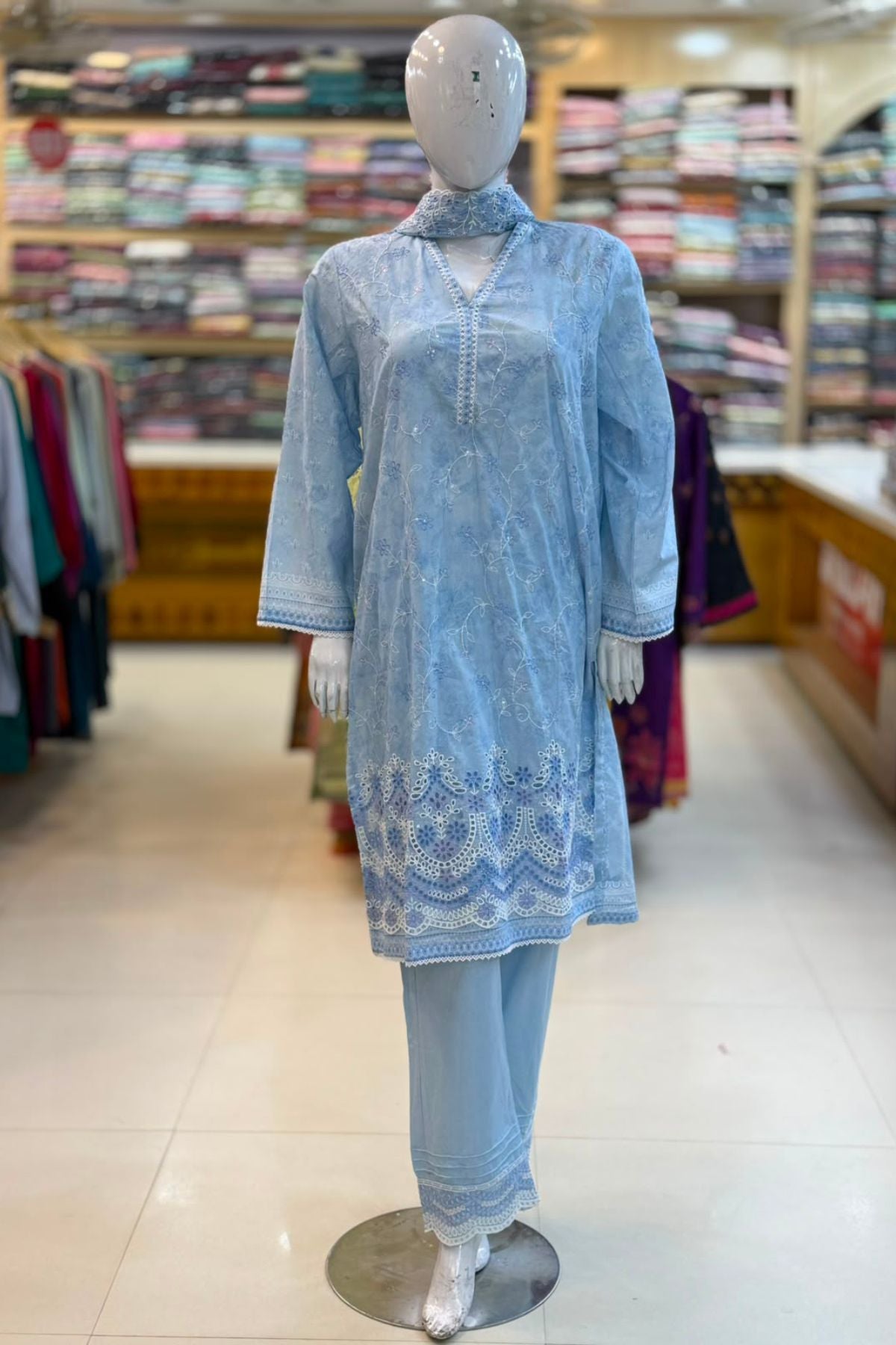 3pc Embroidered fancy collection