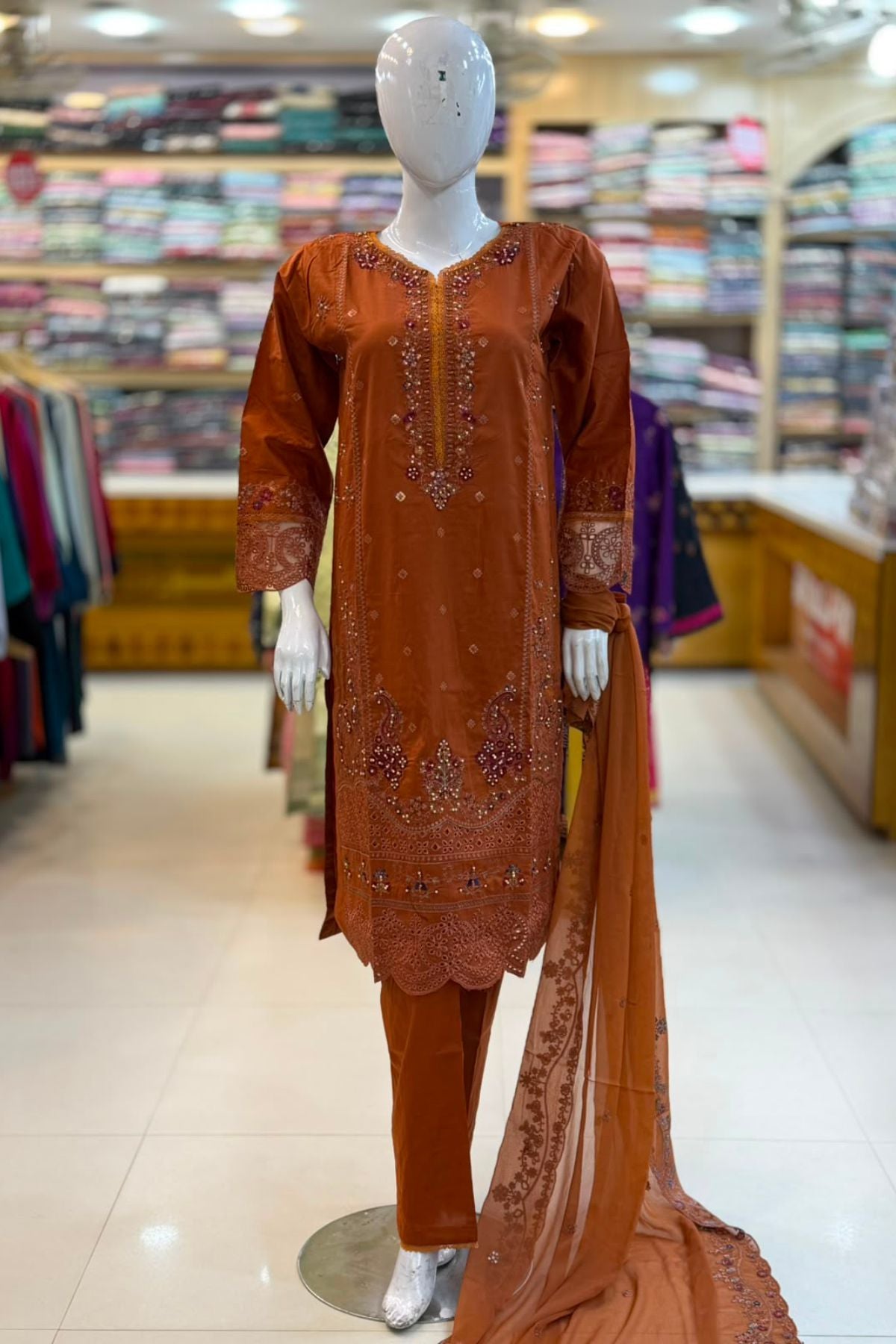 3pc Embroidered fancy collection