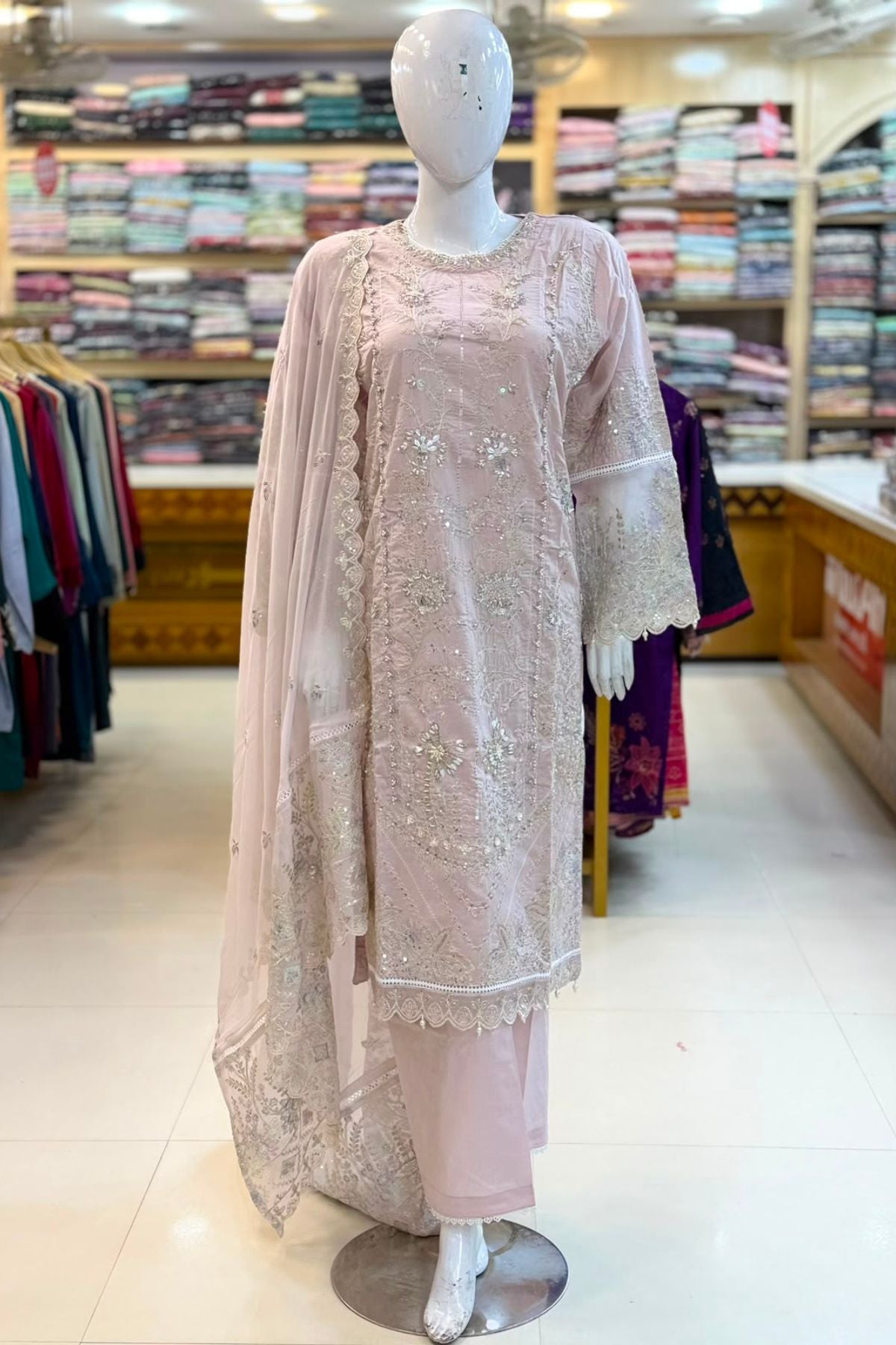 3pc Embroidered fancy collection