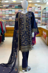 3pc Embroidered fancy collection