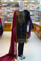 3pc Embroidered fancy collection