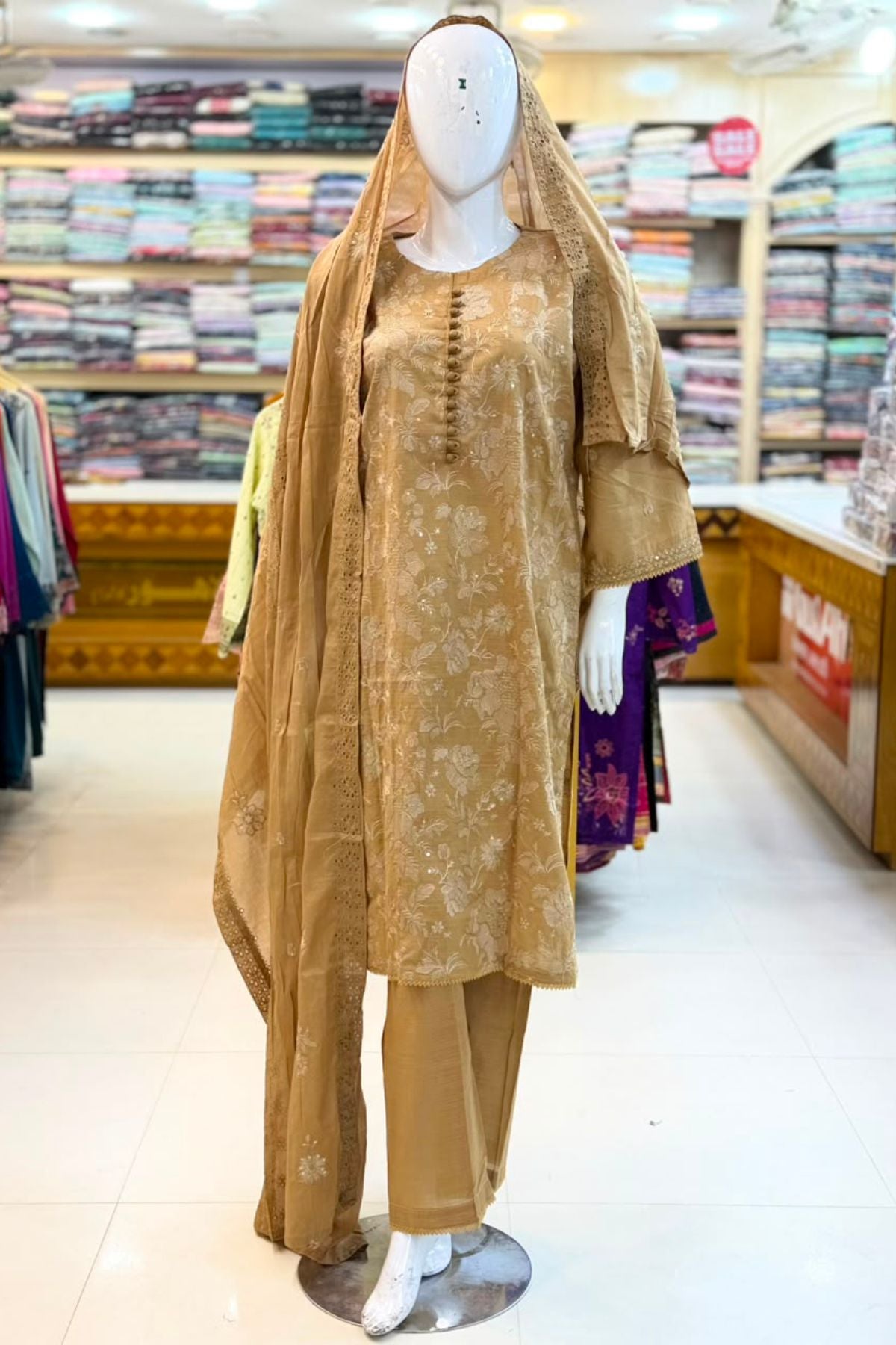 3pc Embroidered fancy collection