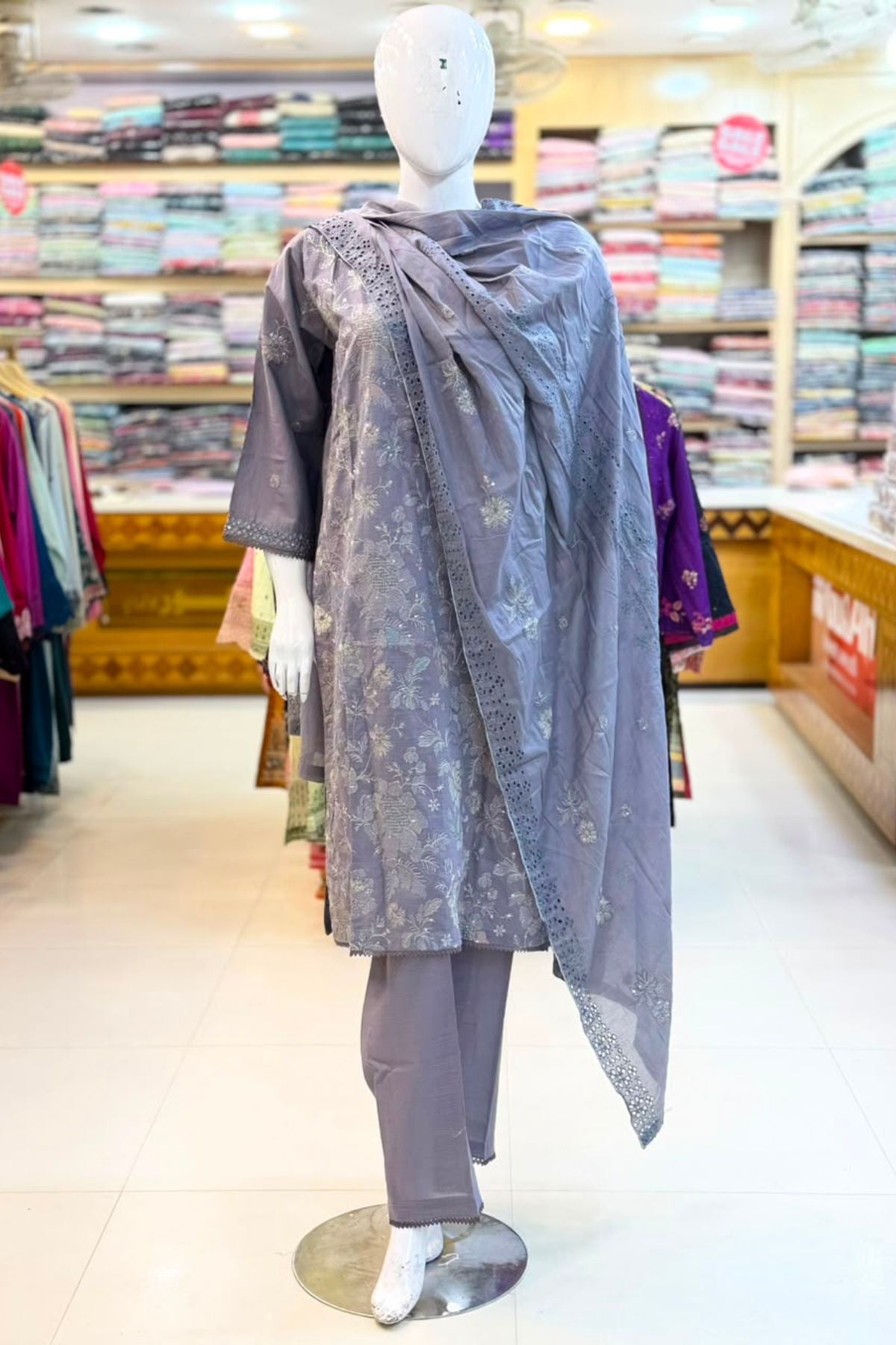 3pc Embroidered fancy collection