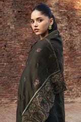 ZOHREH-D5 | 3Pc Unstitched Suit Winter Embroidered Khaddar By Zara Shahjahan